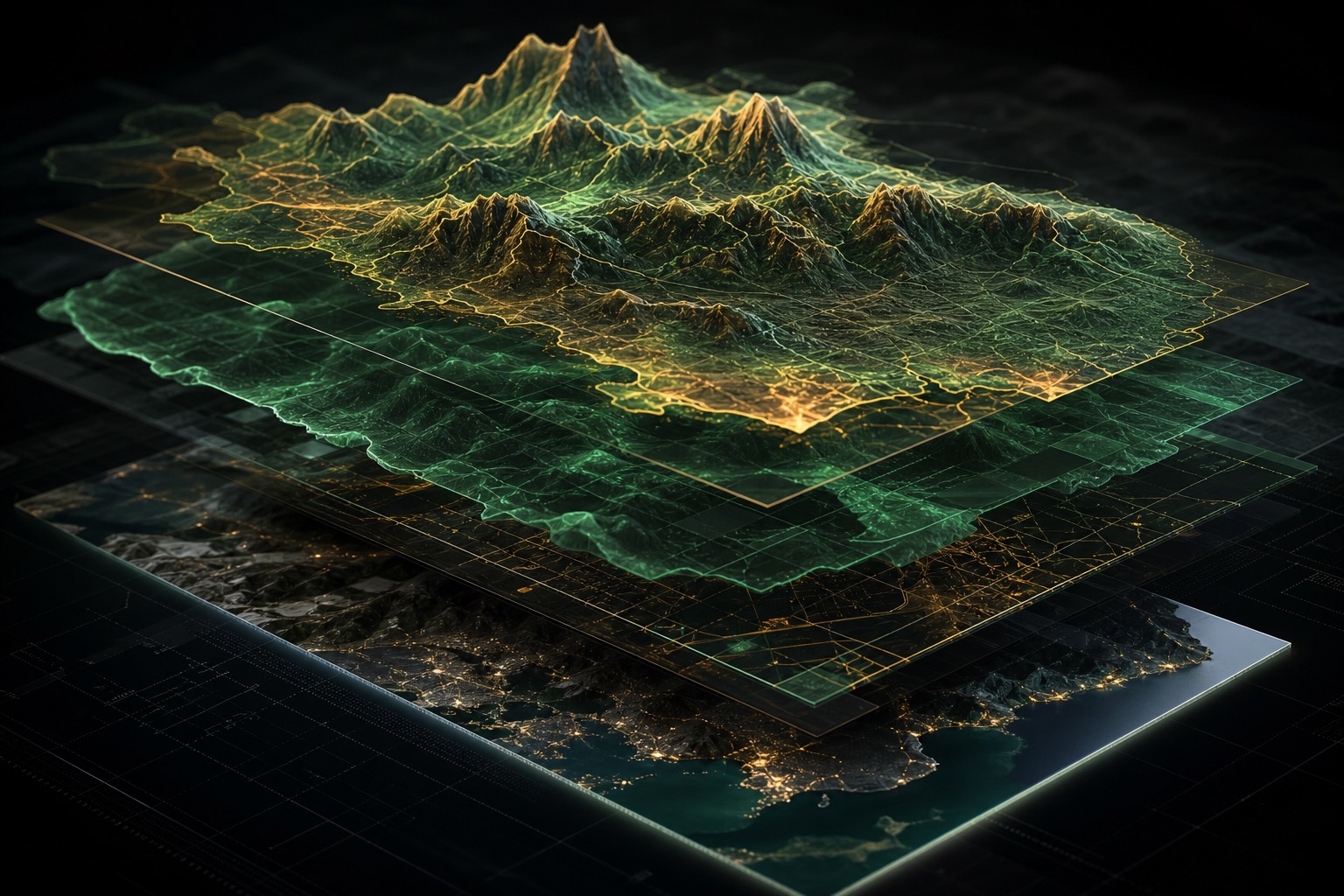 Visualização de dados geoespaciais da pós-graduação